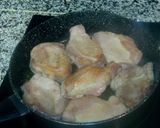 Foto del paso 2 de la receta: Cabecero de lomo con salsa de Jamaica