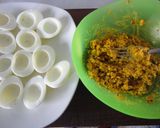 Foto del paso 7 de la receta: Huevos rellenos al curry