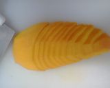 Foto del paso 2 de la receta: Carpaccio de mango escarchado