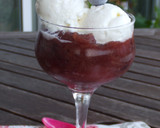 Foto del paso 5 de la receta: Fruta cocida con helado de yogur