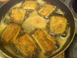 Calabacines rellenos o stuffed zucchini