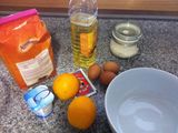 Bizcocho de yogur y naranja