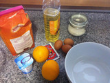 Bizcocho de yogur y naranja