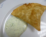 Foto del paso 8 de la receta: Masa de samosa con relleno