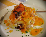Foto del paso 4 de la receta: Milhojas de pollo asado con su salsa