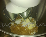 Foto del paso 1 de la receta: Cupcake de banana con corazón de dulce de leche 