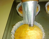 Foto del paso 6 de la receta: Cupcake de banana con corazón de dulce de leche 