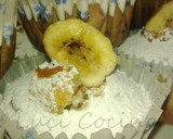 Foto del paso 7 de la receta: Cupcake de banana con corazón de dulce de leche 