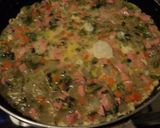 Foto del paso 7 de la receta: Tortilla vienesa con tallos de acelga y verduras al cilantro