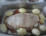 Foto del paso 5 de la receta: Castañeta rellena de gambas y huevo