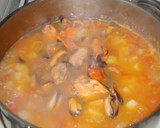 Foto del paso 5 de la receta: Sopa griega de mejillones