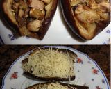 Foto del paso 7 de la receta: Berenjenas gratinadas rellenas a las hierbas provenzales