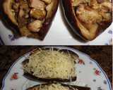 Foto del paso 7 de la receta: Berenjenas gratinadas rellenas a las hierbas provenzales