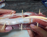 Foto del paso 2 de la receta: Solomillo relleno de bacon y queso 