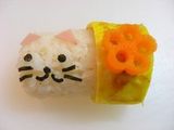Barriles de gatito para bento