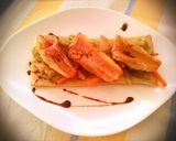 Foto del paso 5 de la receta: Tosta con salmonetes y verduras variadas