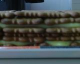 Foto del paso 5 de la receta: Tarta de galletas con flan y chocolate