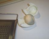 Foto del paso 6 de la receta: Espinacas con cabello de yema de huevo