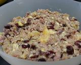 Foto del paso 8 de la receta: Relleno para pavo navideño (fácil, con frutos secos y arándanos)