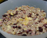 Foto del paso 8 de la receta: Relleno para pavo navideño (fácil, con frutos secos y arándanos)