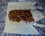 Foto del paso 6 de la receta: Enlazado hojaldrado de carne y verduras