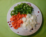 Foto del paso 1 de la receta: Pollo con verduras al curry