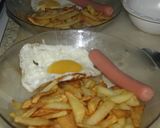 Foto del paso 5 de la receta: Papas fritas con huevo frito 