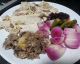 Foto del paso 1 de la receta: Plato frío con sobras de pavo asado