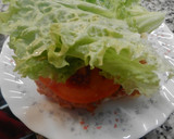 Foto del paso 5 de la receta: hamburguesa de pollo con jamon york y queso