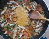 Foto del paso 4 de la receta: Tosta de lomo y verduras con salsa barbacoa