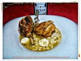 Pollo con arroz a la cerveza