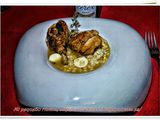 Pollo con arroz a la cerveza