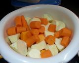 Foto del paso 2 de la receta: Pastel de pastor casero con puré dulce