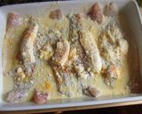 Foto del paso 3 de la receta: Filetes de dorada al horno con nata y azafrán