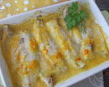 Foto del paso 4 de la receta: Filetes de dorada al horno con nata y azafrán