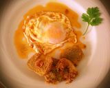 Foto del paso 3 de la receta: Huevo frito con pimentón dulce y filetes de alcachofa rebozada