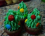 Foto del paso 12 de la receta: Cupcakes navideños caseros