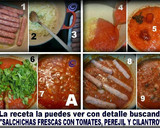 Foto del paso 1 de la receta: Empanadillas de salchichas frescas con tomate
