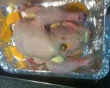 Foto del paso 5 de la receta: Pollo relleno Navidad