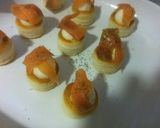 Foto del paso 4 de la receta: Volovanes de salmón ahumado