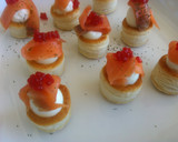 Foto del paso 5 de la receta: Volovanes de salmón ahumado
