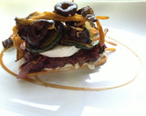 Foto del paso 10 de la receta: Pincho de angulas del monte sobre la cebolla pochada y mostaza