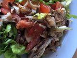 Ensalada con sobras de pavo