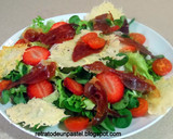 Foto del paso 4 de la receta: Ensalada crujiente con jamón y queso