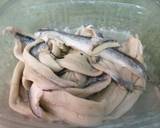 Foto del paso 1 de la receta Canapés de ahumados  variados "anchoas con pimientos"