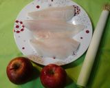 Foto del paso 1 de la receta: Merluza con manzana al P.X.