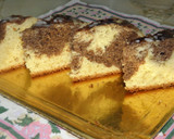 Foto del paso 6 de la receta: Torta marmolada de yogur, naranja y chocolate