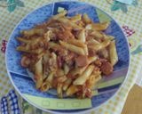 Foto del paso 4 de la receta: Macarrones con carne picada, salchichas, bacon y chorizo