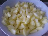 Tortilla de patatas con cebolla y pimientos