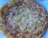 Foto del paso 6 de la receta: Tortilla de patatas con cebolla y pimientos